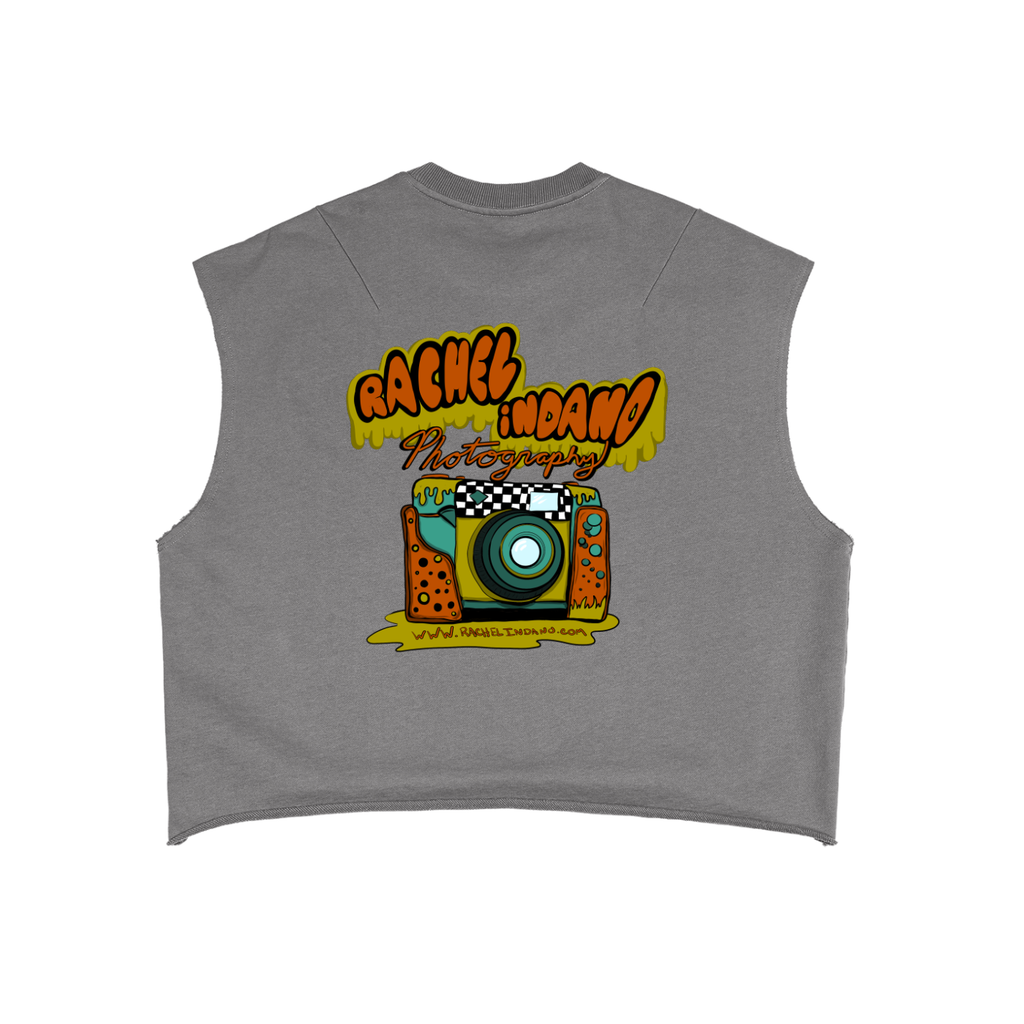 Say Cheese - Unisex French Terry Boxy Tank Top