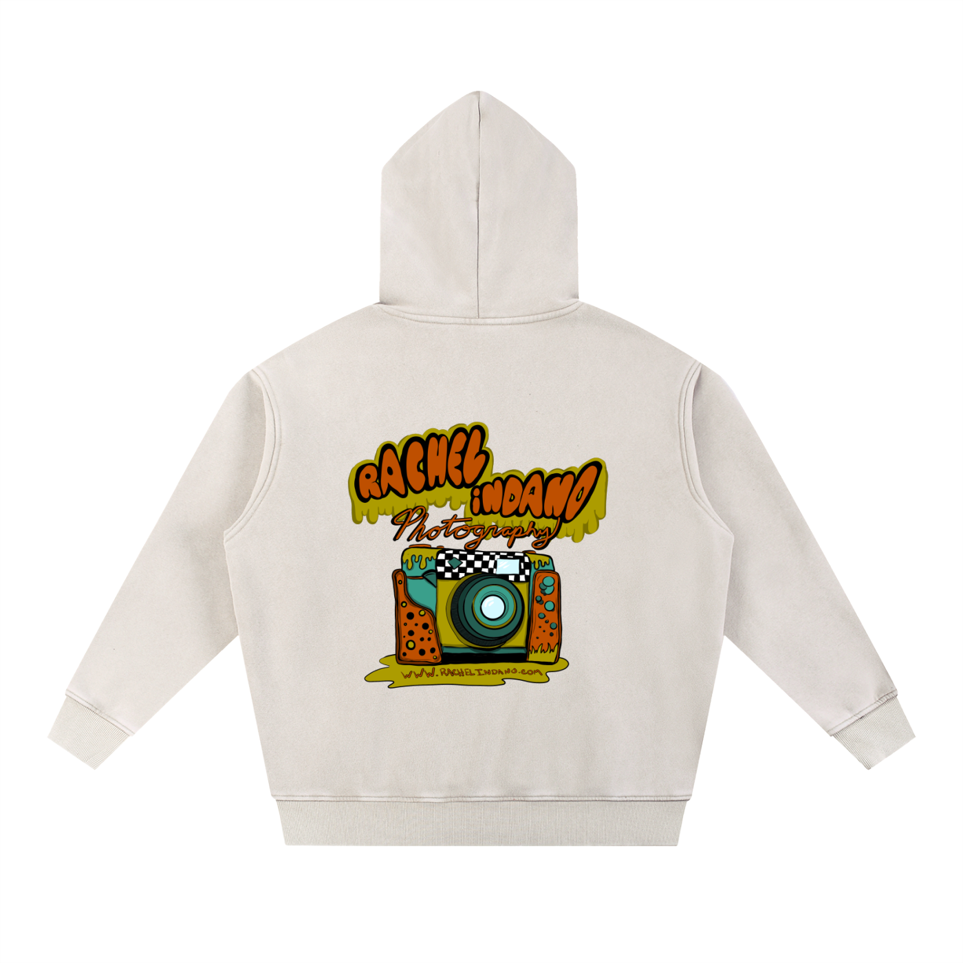 Vulgar Cheese - Unisex Snow Wash Fleece Oversize Hoodie
