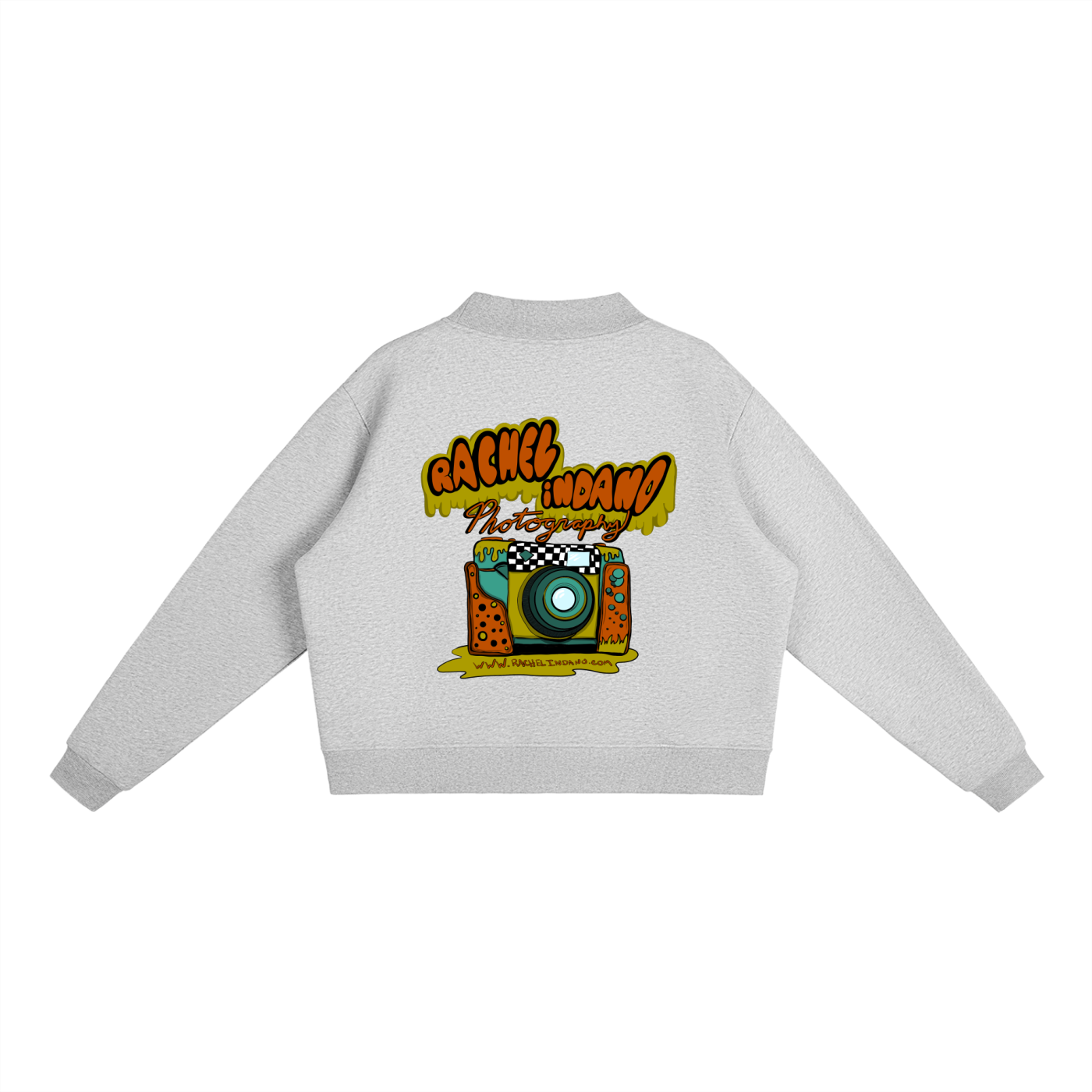 Say Cheese - women's Essential Fleece Mock-Neck Crew Sweatshirt