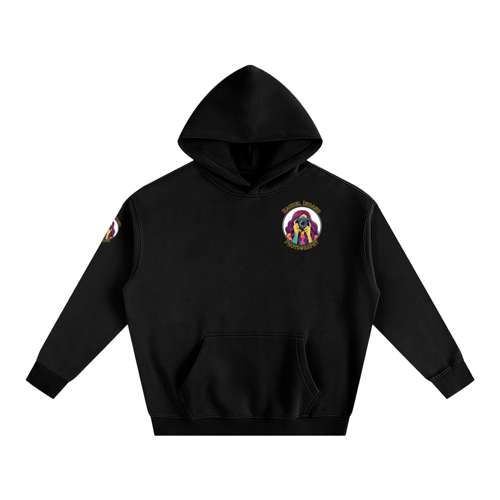 RI Logo Oversize Fleeced Hoodie
