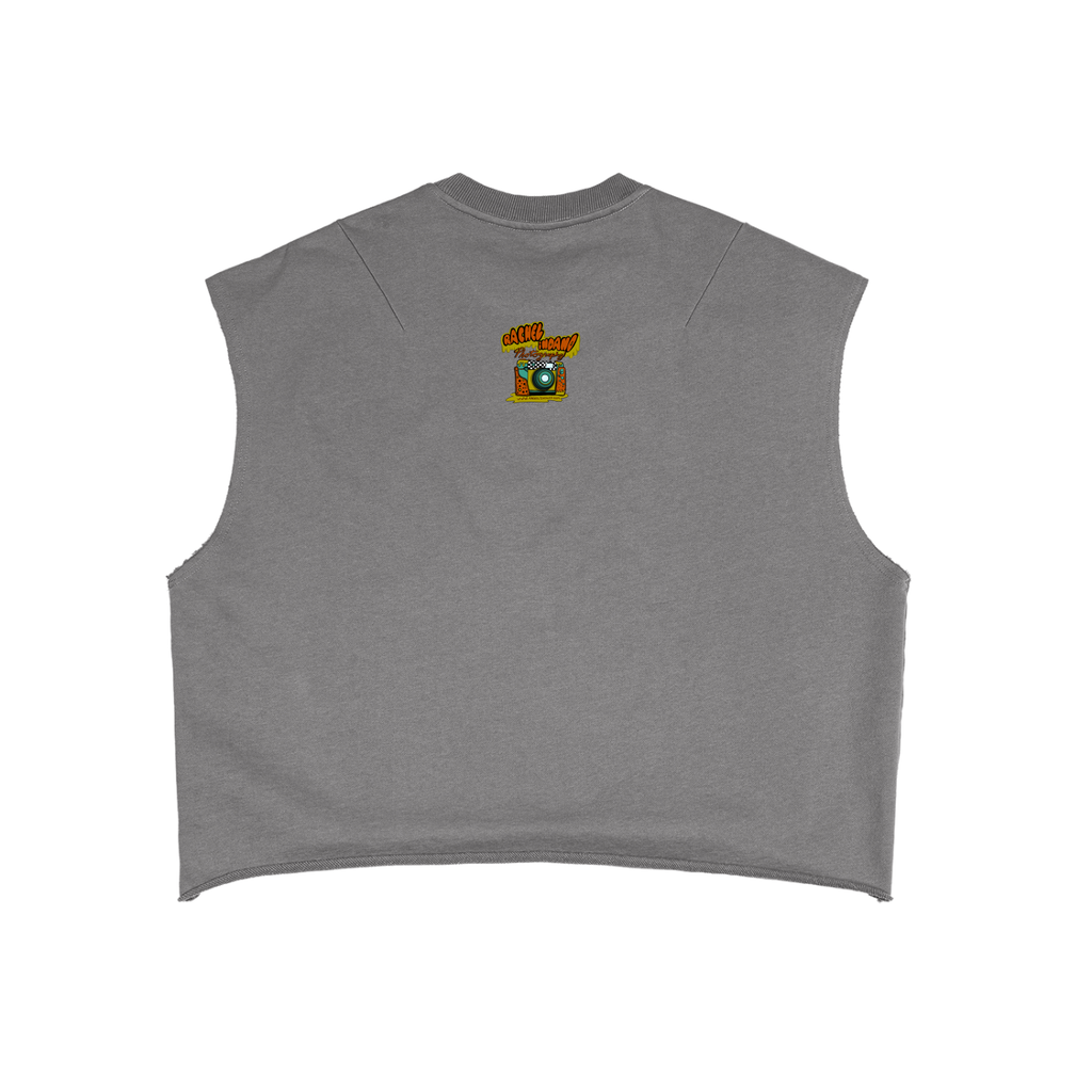 90's Logo - Unisex French Terry Boxy Tank Top