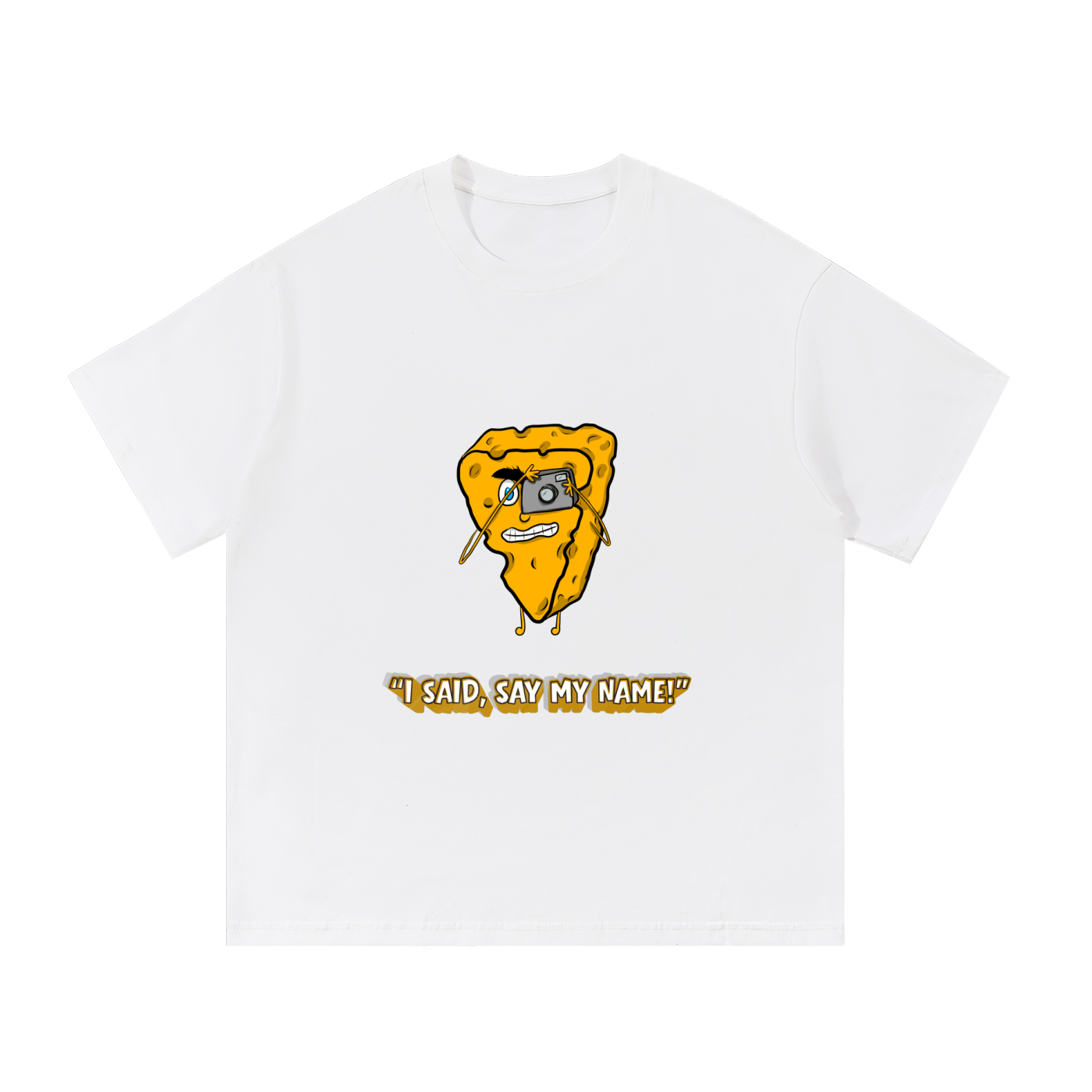 Say Cheese Essential Cotton T-Shirt