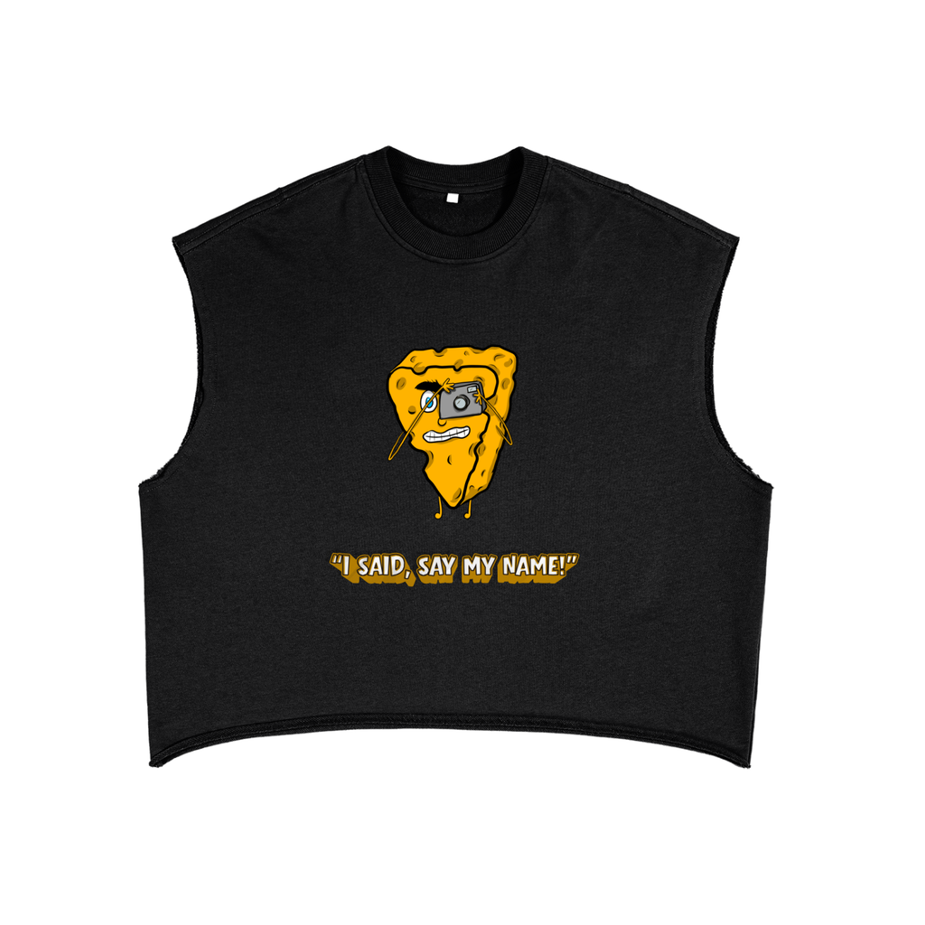 Say Cheese - Unisex French Terry Boxy Tank Top
