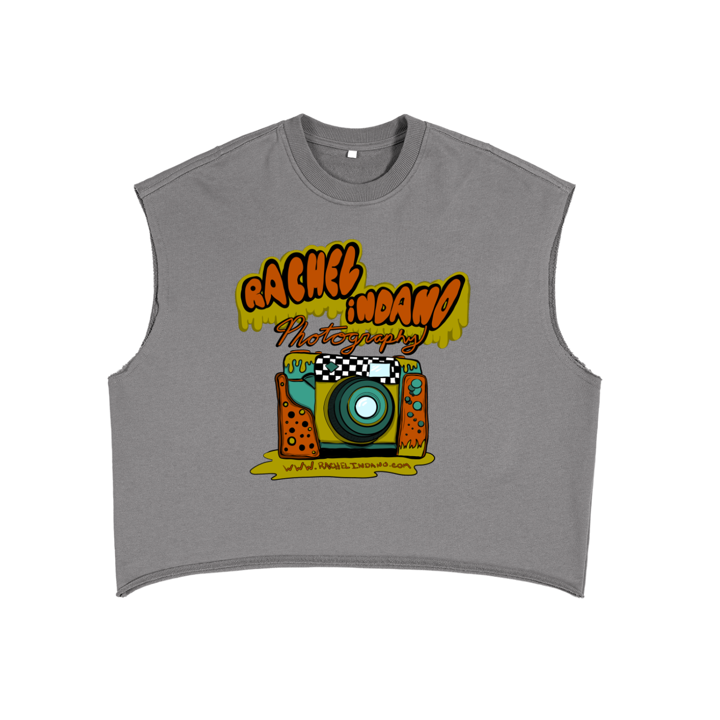 90's Logo - Unisex French Terry Boxy Tank Top