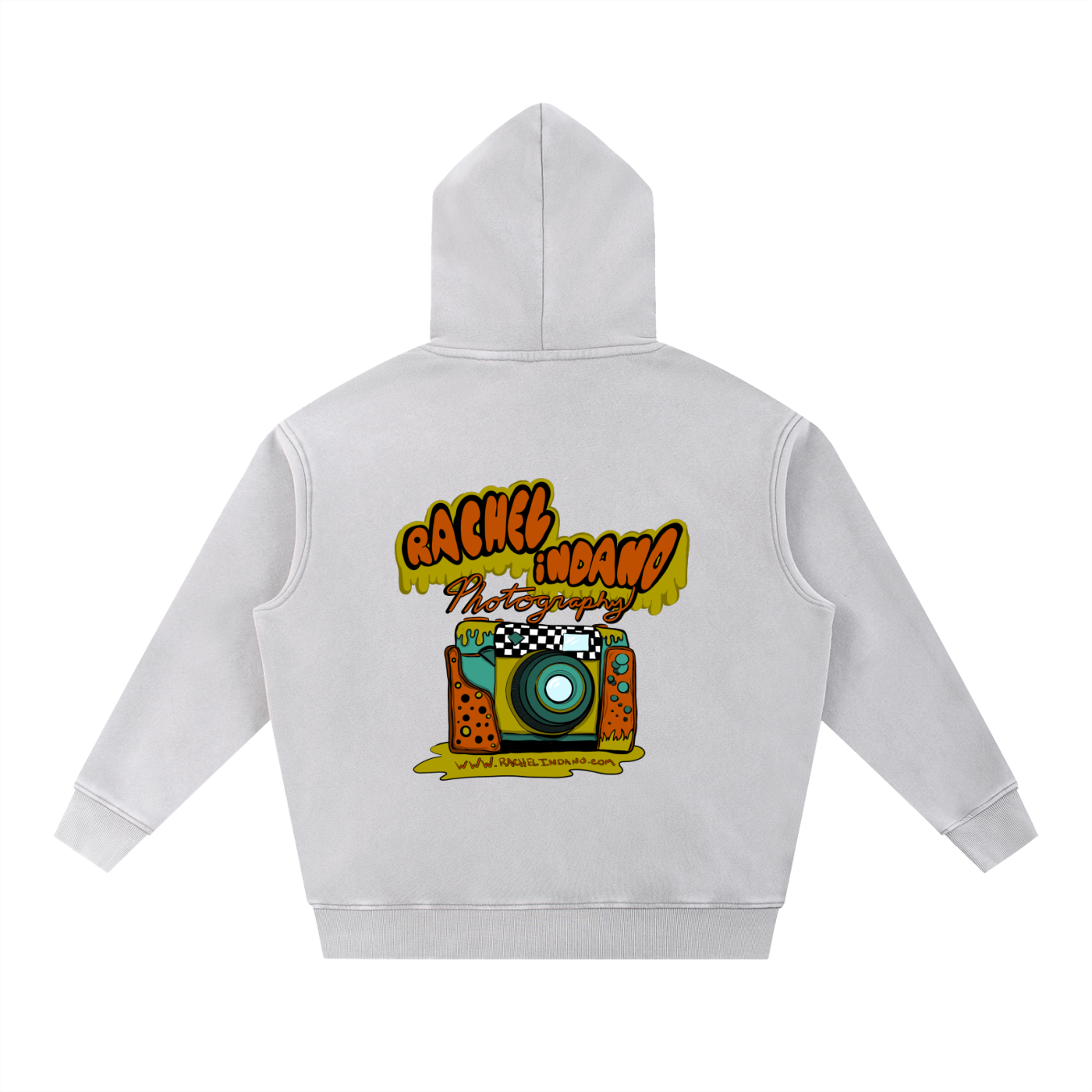 Vulgar Cheese - Unisex Snow Wash Fleece Oversize Hoodie