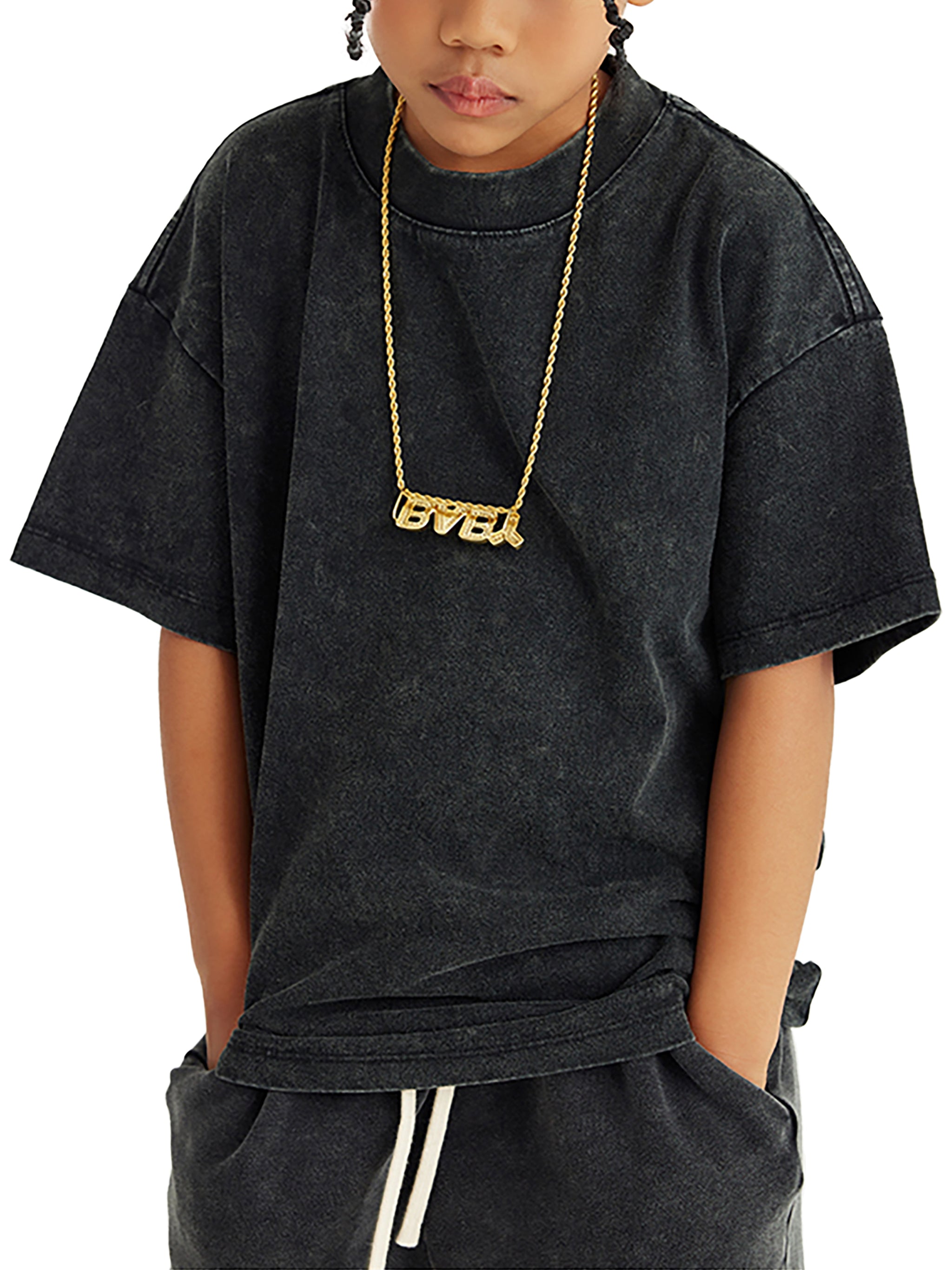 90's Logo - Snow Washed Kids' T-Shirt