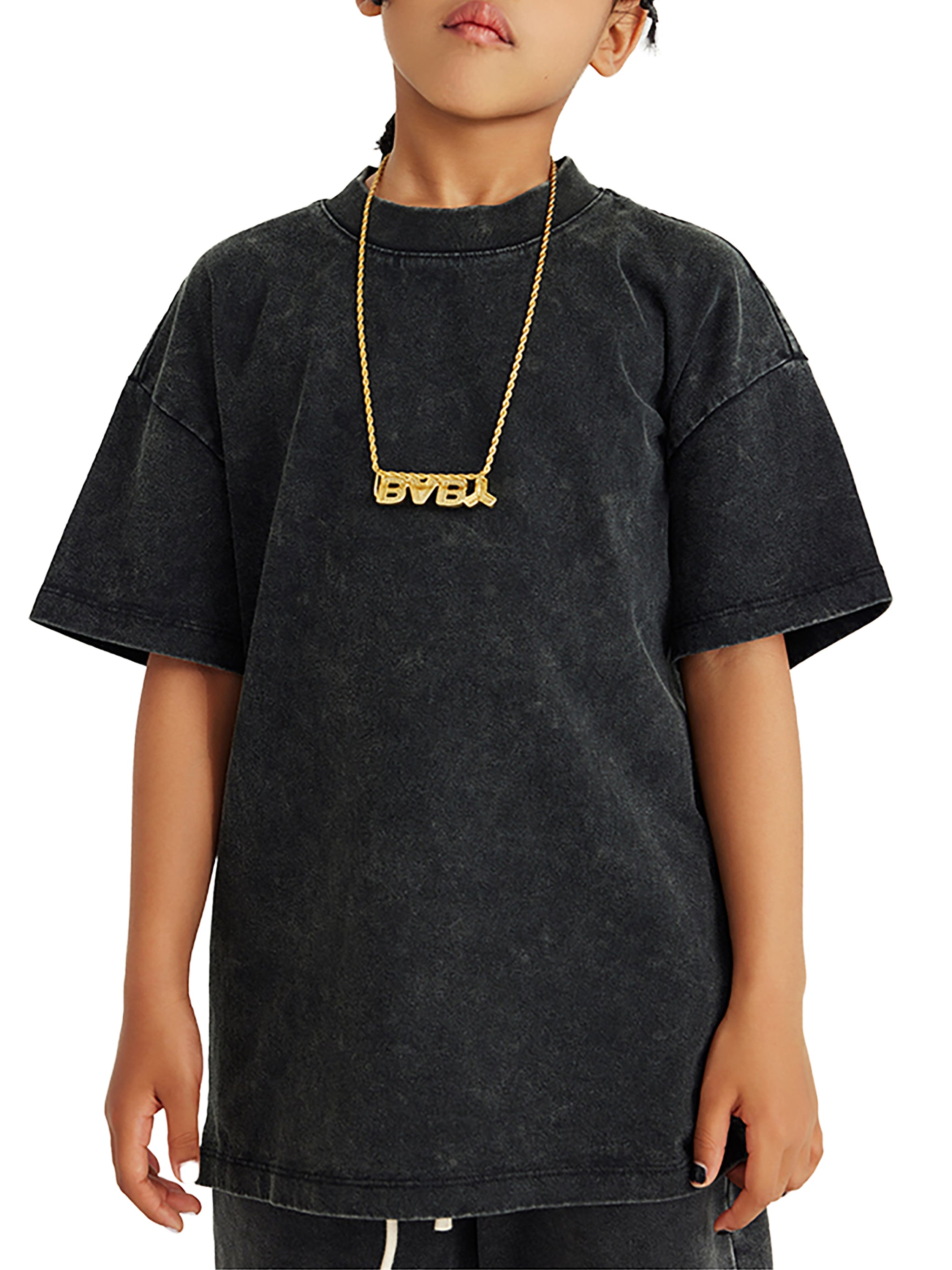 90's Logo - Snow Washed Kids' T-Shirt