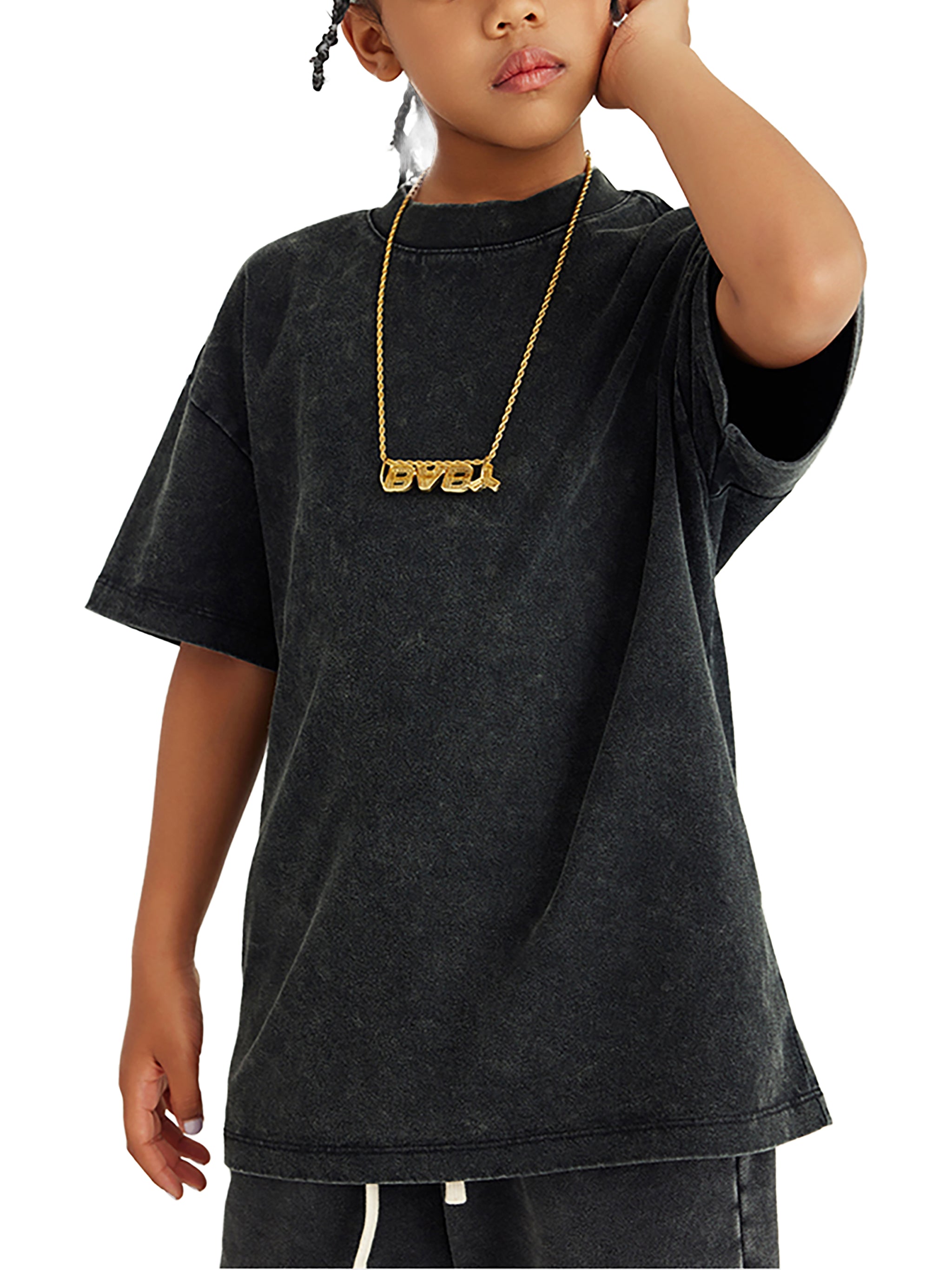 90's Logo - Snow Washed Kids' T-Shirt