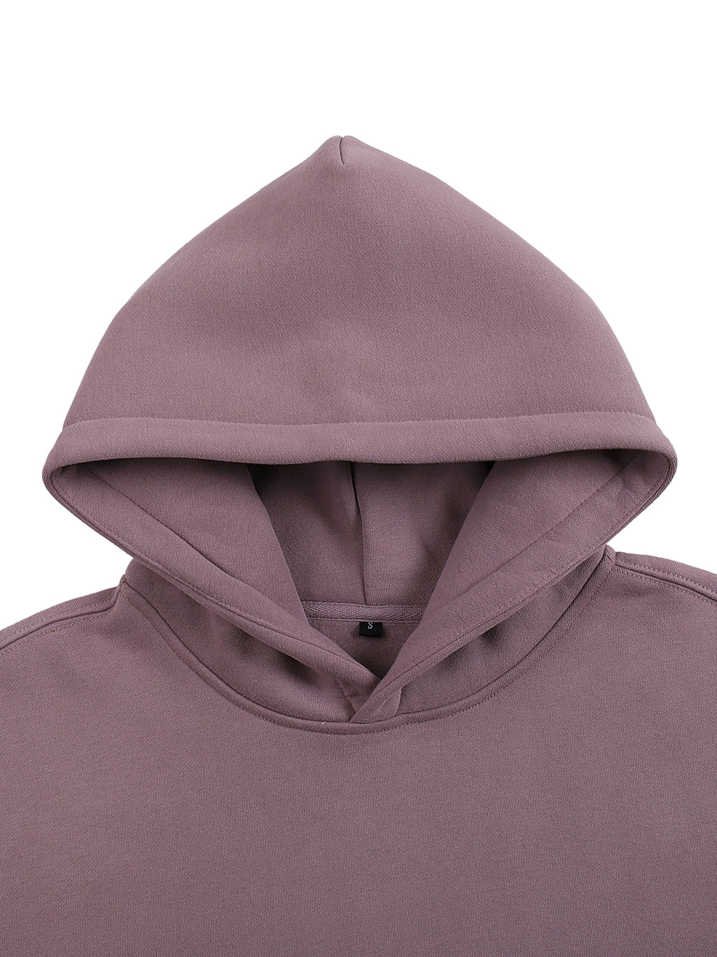 RI Logo Oversize Fleeced Hoodie