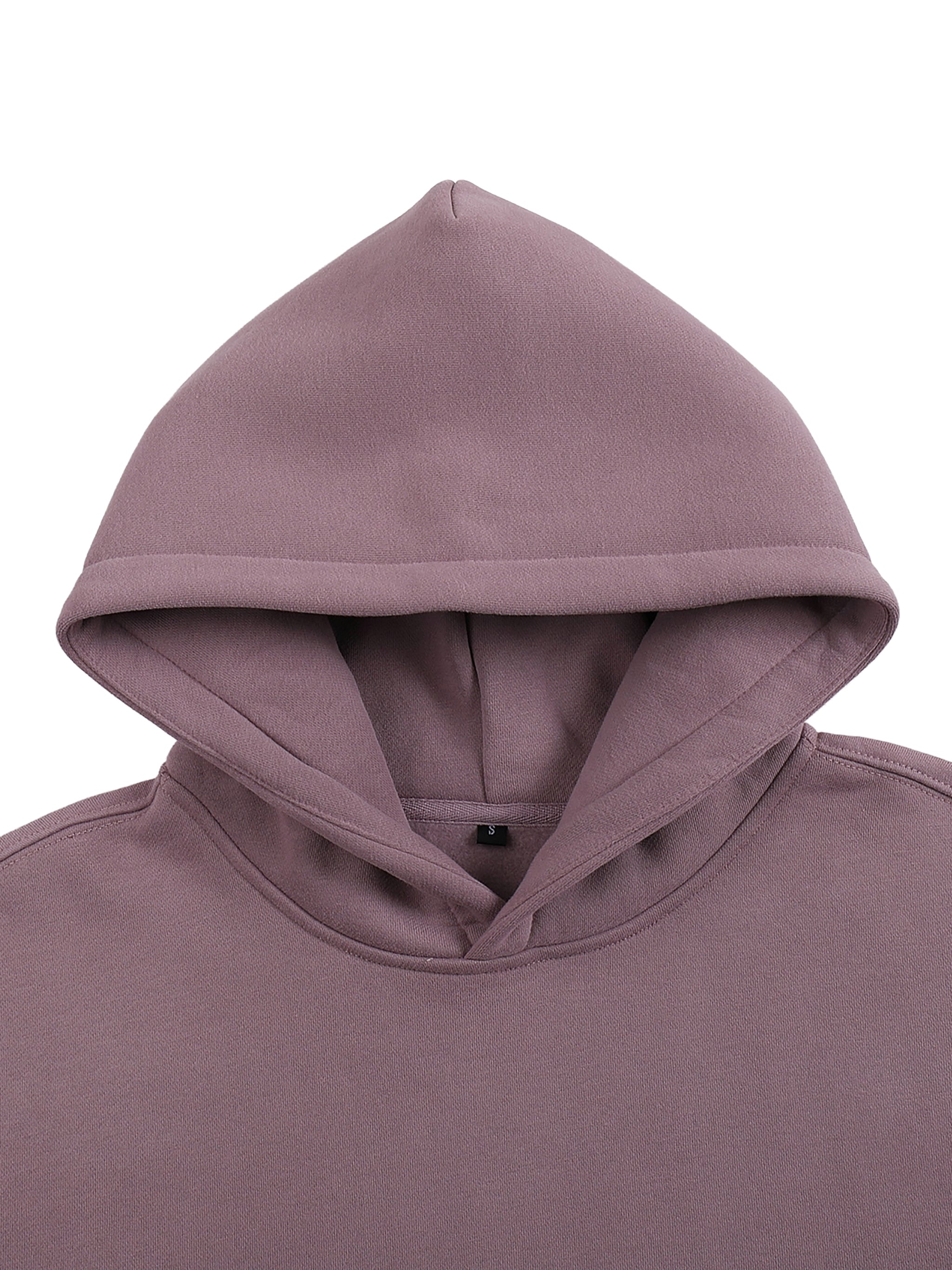 RI Logo Oversize Fleeced Hoodie