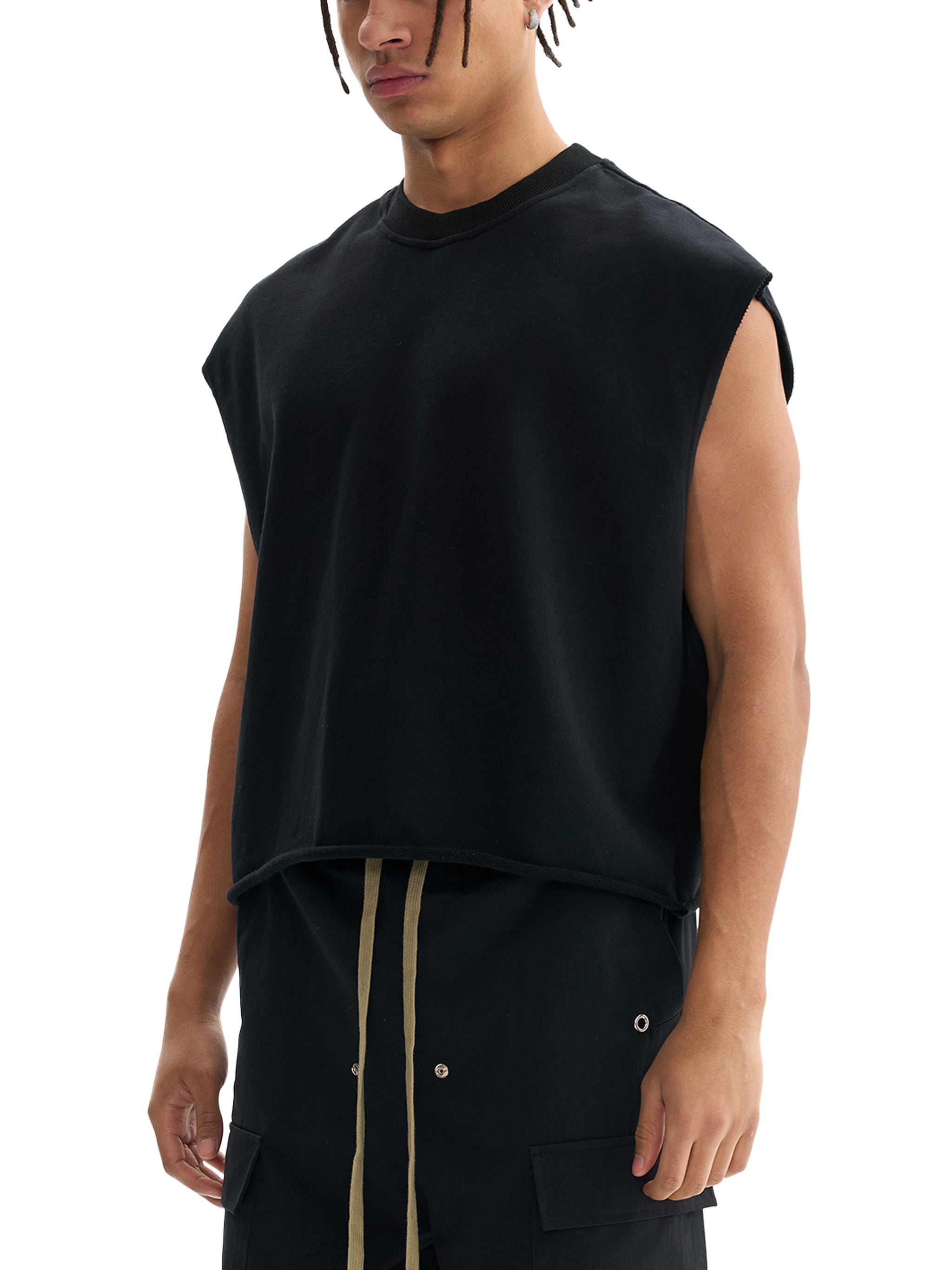 Say Cheese - Unisex French Terry Boxy Tank Top