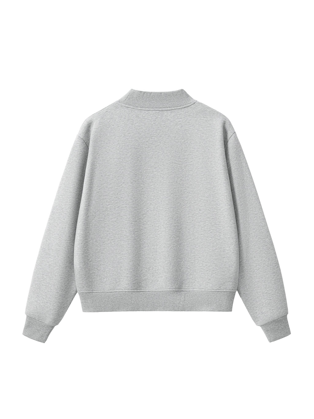 Say Cheese - women's Essential Fleece Mock-Neck Crew Sweatshirt