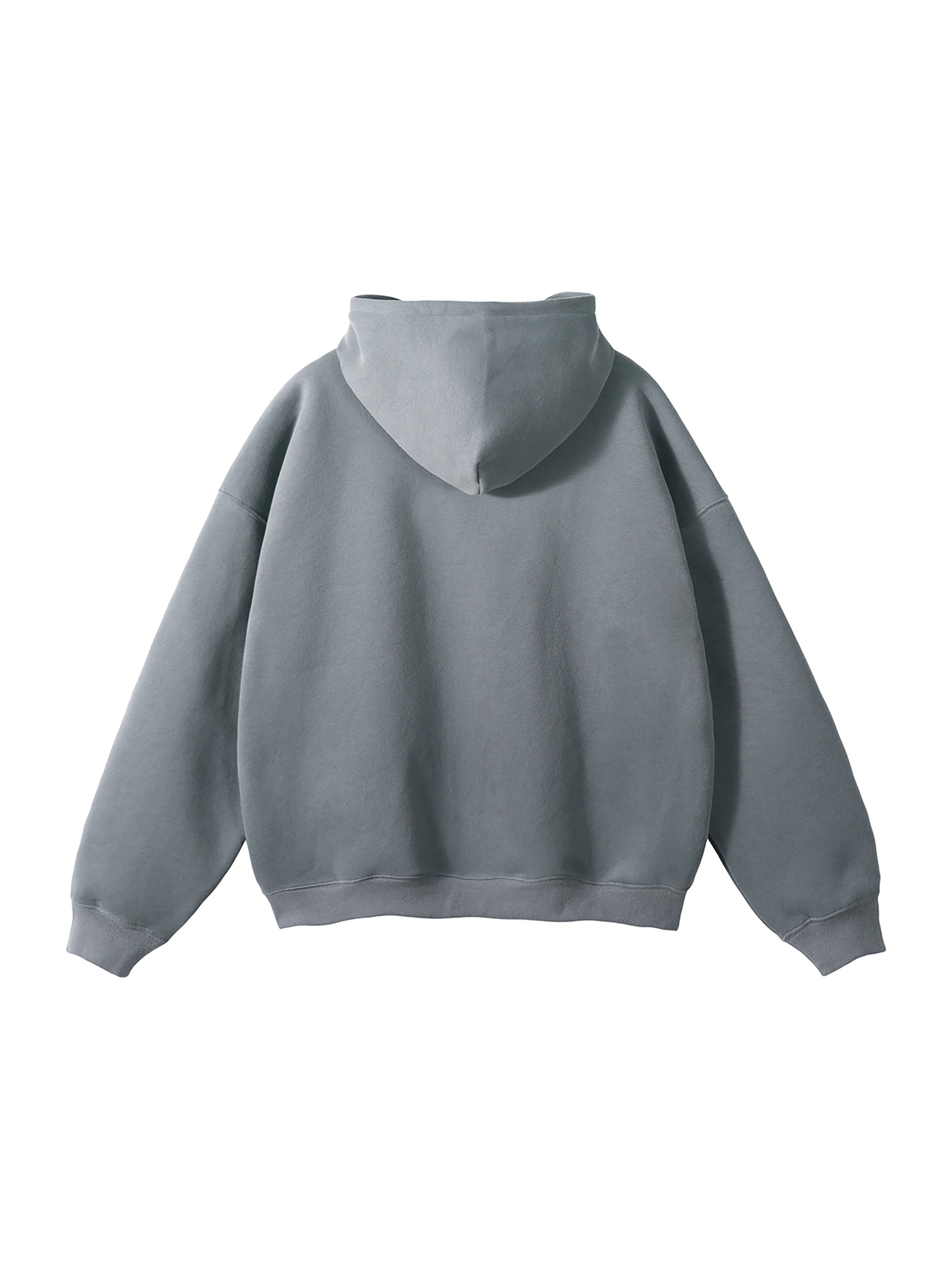 RI Logo Oversize Fleeced Hoodie